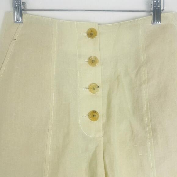 Paul Smith women’s high-waist linen shorts size 8 - Picture 6 of 8